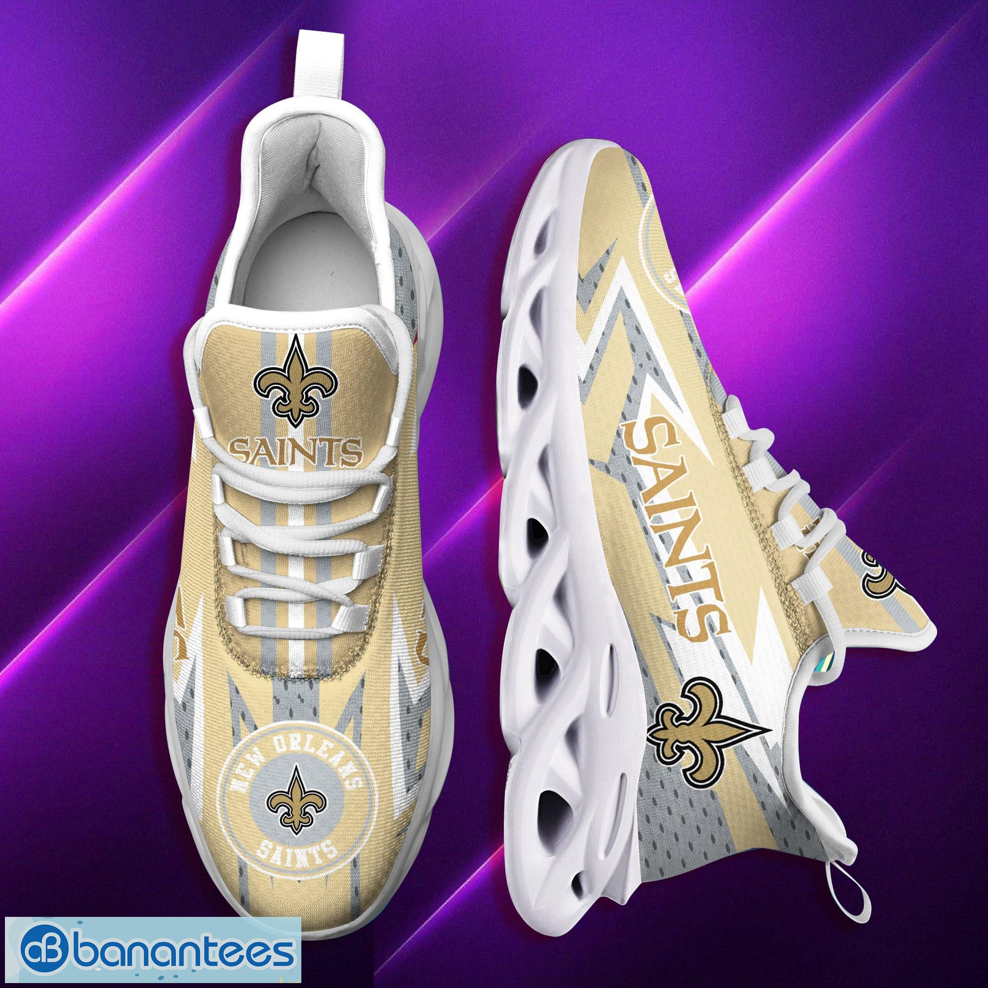 New Orleans Saints NFL Logo Max Soul Sneakers Running Shoes Product Photo 1