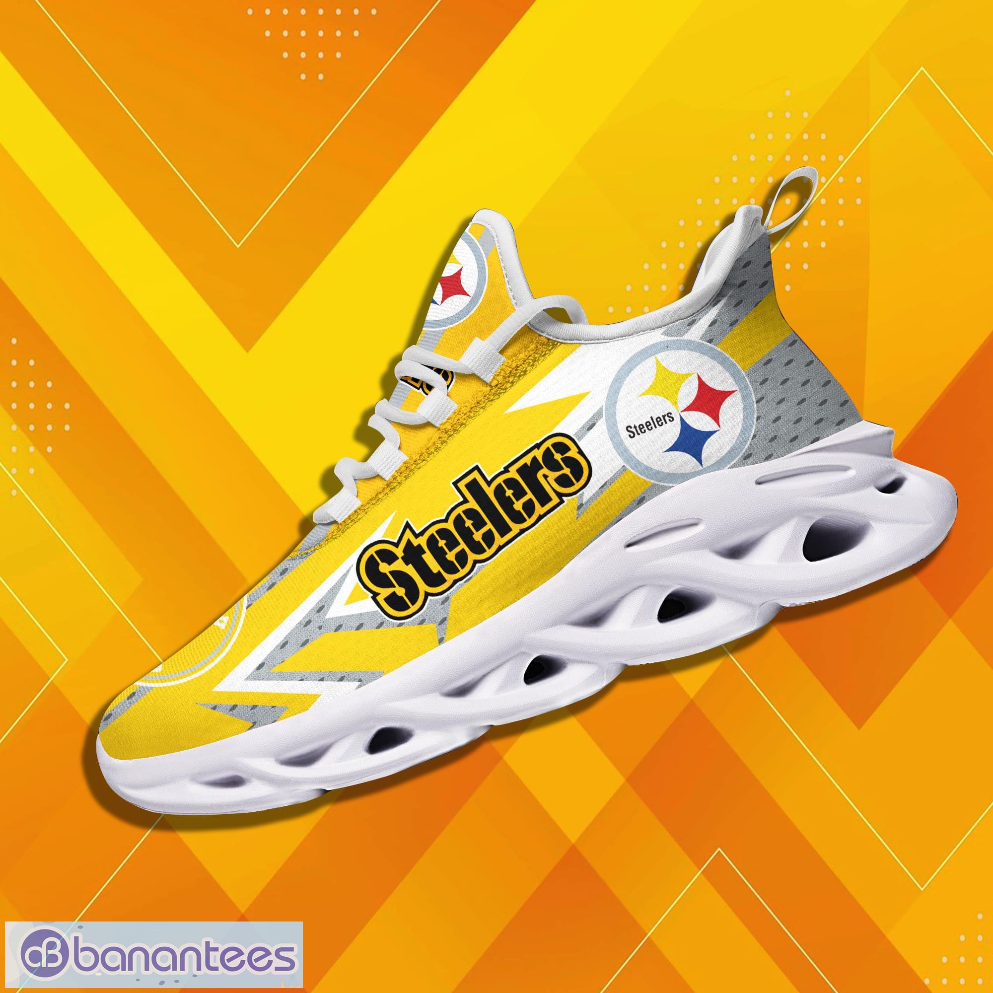 Pittsburgh Steelers NFL Running Sport Sneakers Max Soul Shoes For Men And  Women - Banantees