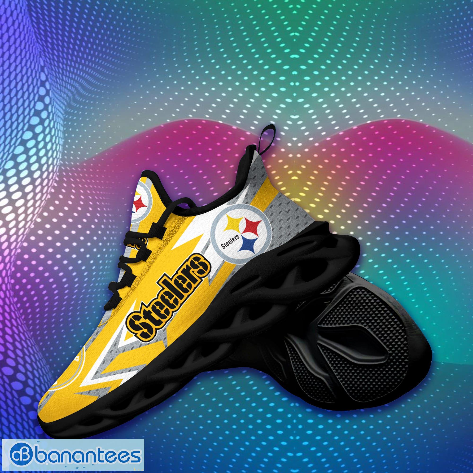 Pittsburgh Steelers High-quality Sports Shoes Gift Fans Max Soul Sneakers  For Men And Women - Banantees