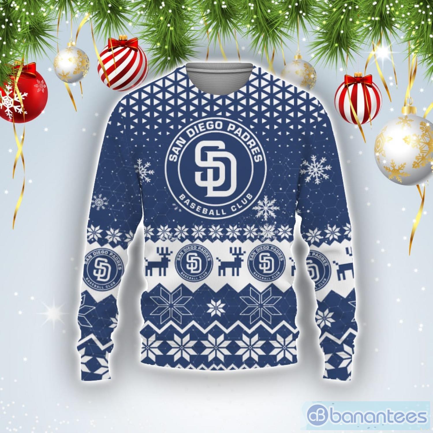 San Diego Padres Sports Football American Ugly Christmas Sweater Product Photo 1