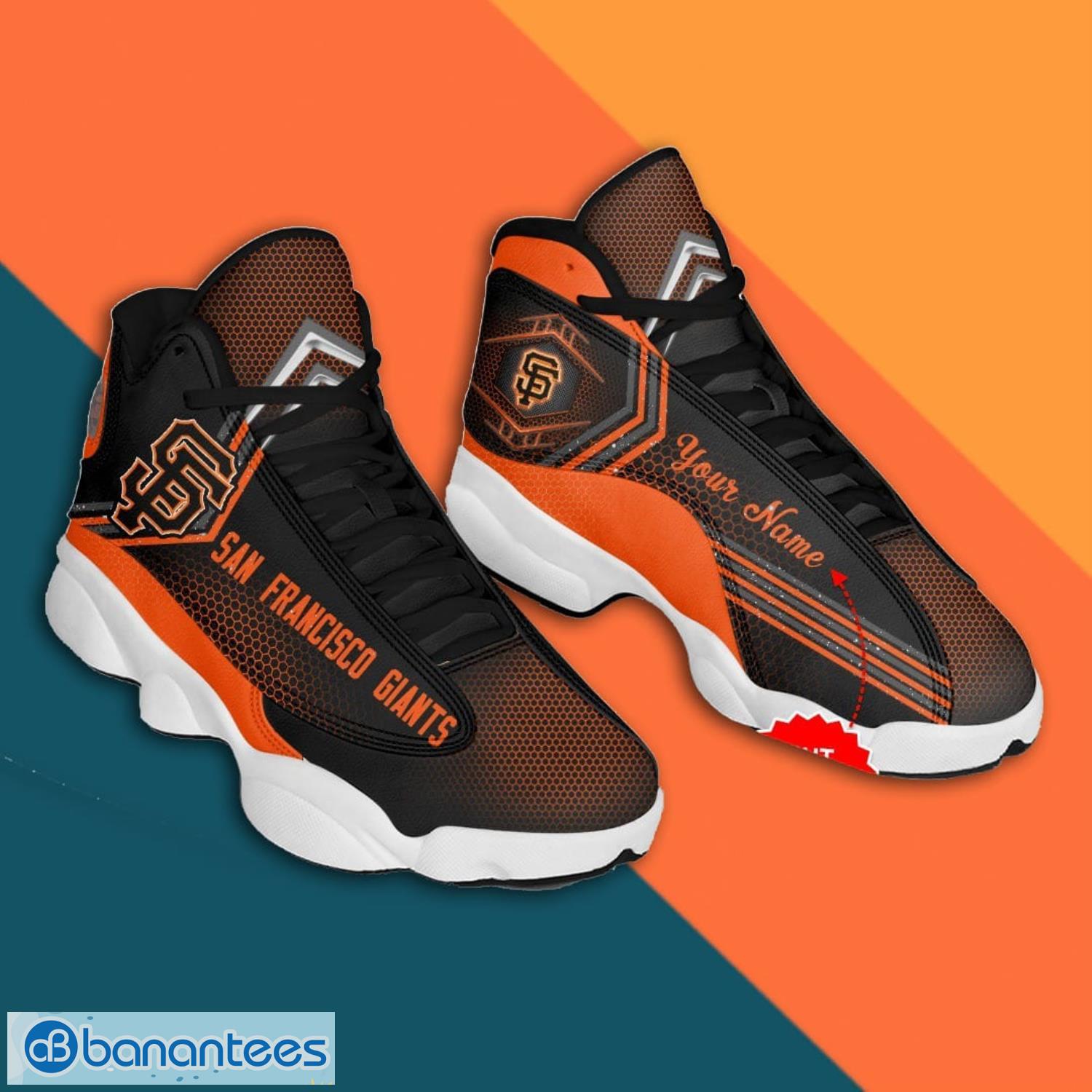 San Francisco Giants Air Jordan 13 Sneaker Shoes Product Photo 3