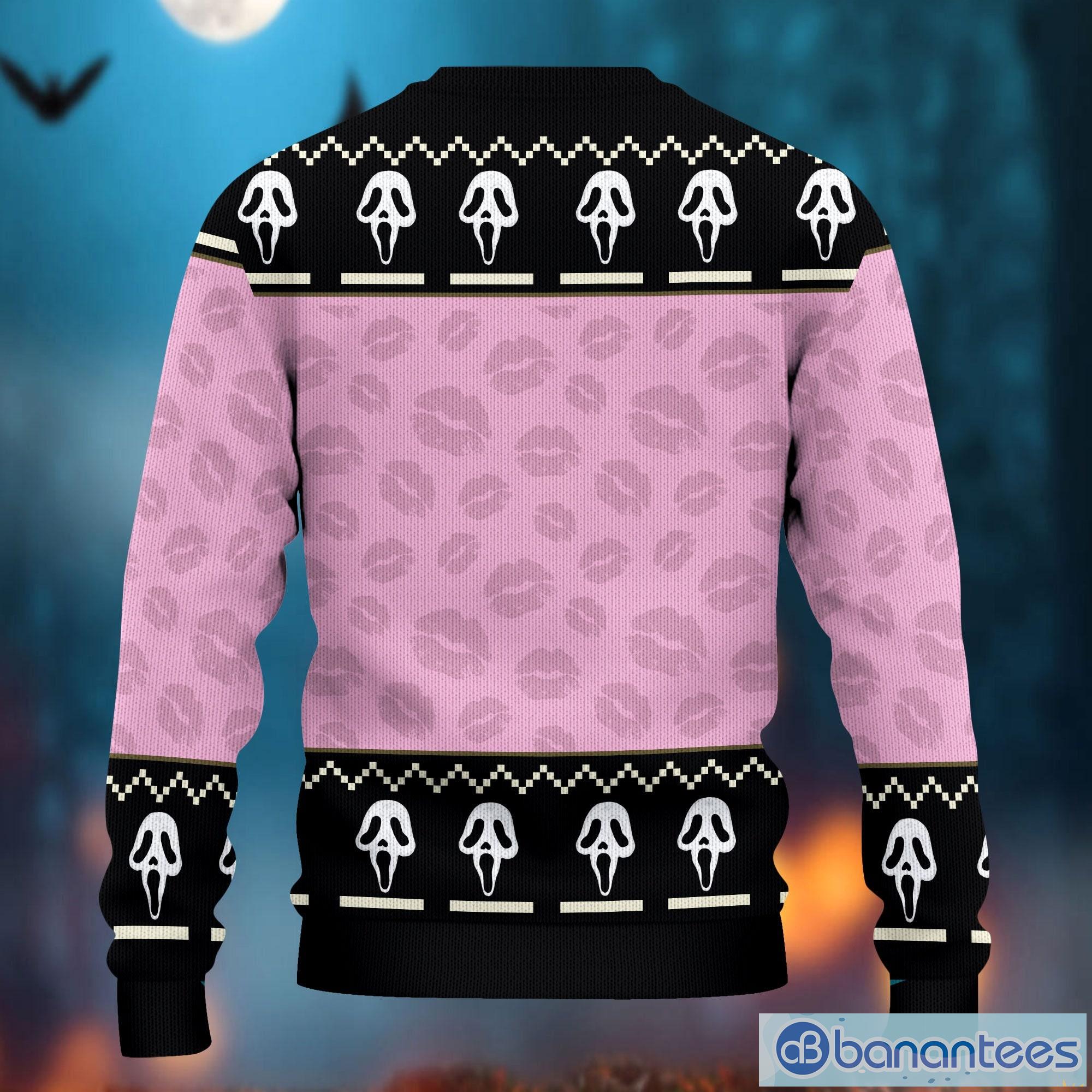 Scream Ghostface No You Hang Up Sweater Funny Ghostface Sweater Product Photo 3