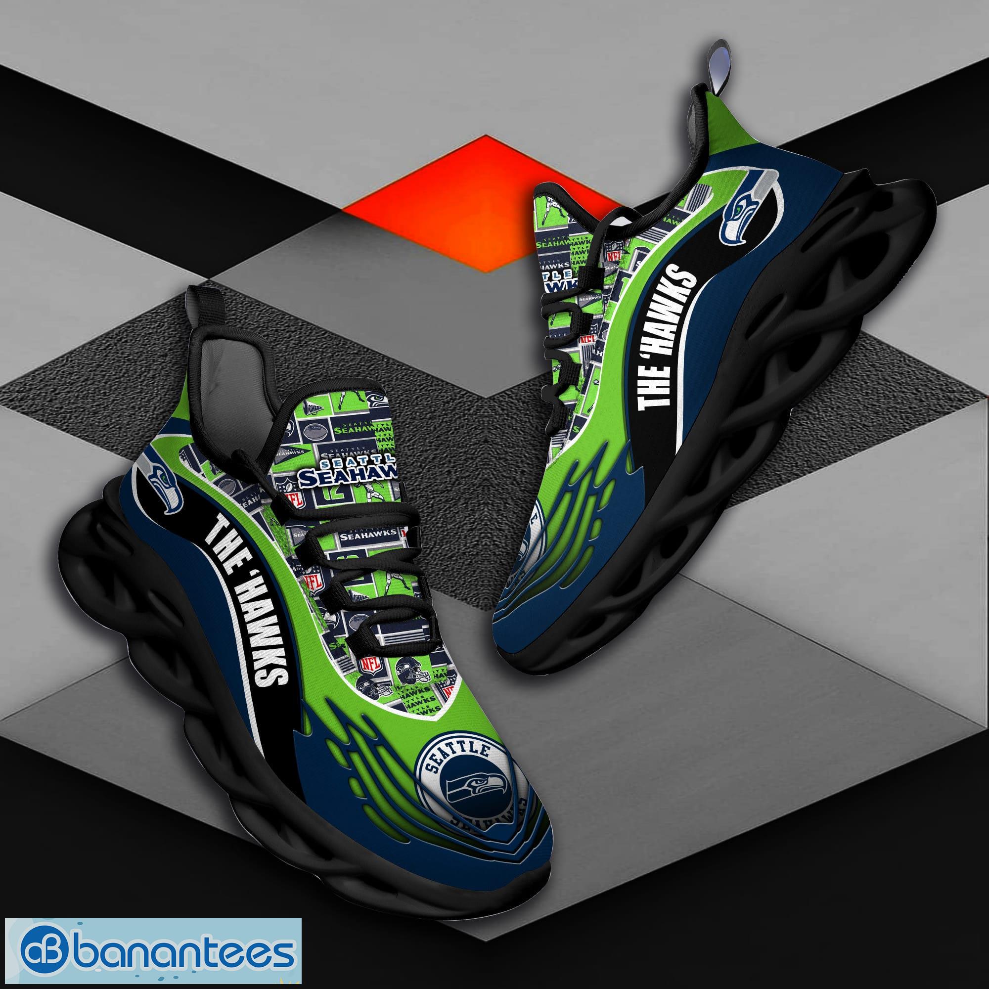 Seattle Seahawks Nfl Max Soul Sneakers Sport Shoes Product Photo 2