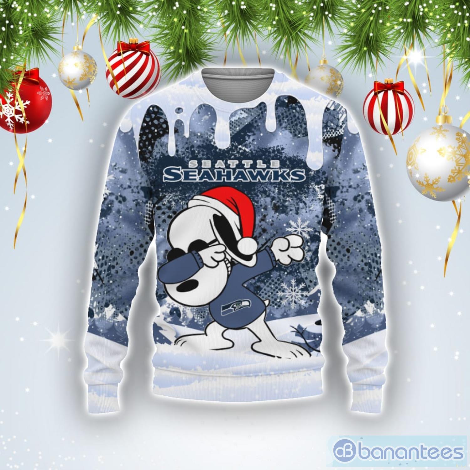 Charlie Brown Ugly Christmas Sweater, Seattle Seahawks Ugly Christmas  Sweater For Christmas - T-shirts Low Price