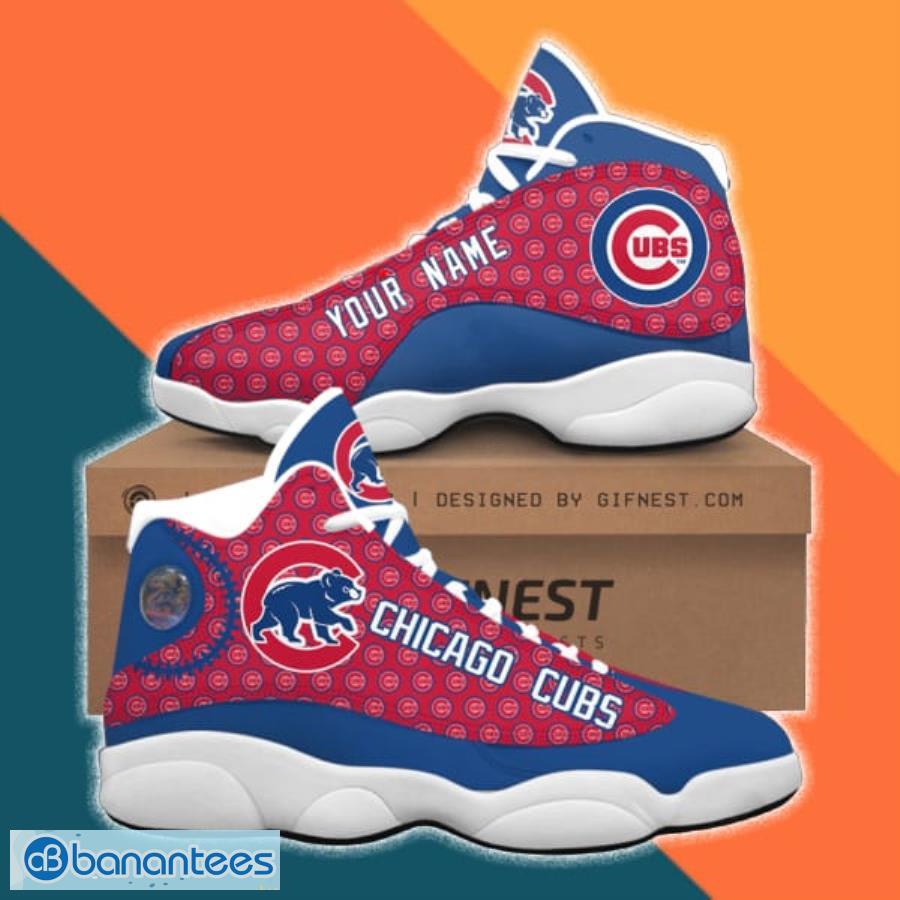 Shoes Chicago Cubs Jordan 13 Custom Name Shoes Product Photo 1