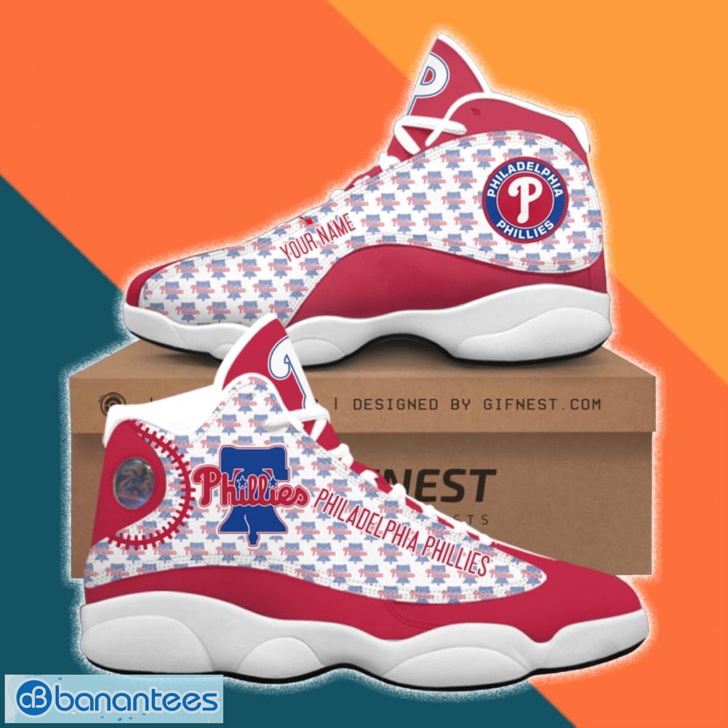 NBA Miami Heat Jordan Air Jordan 13 Custom Name Shoes - Freedomdesign