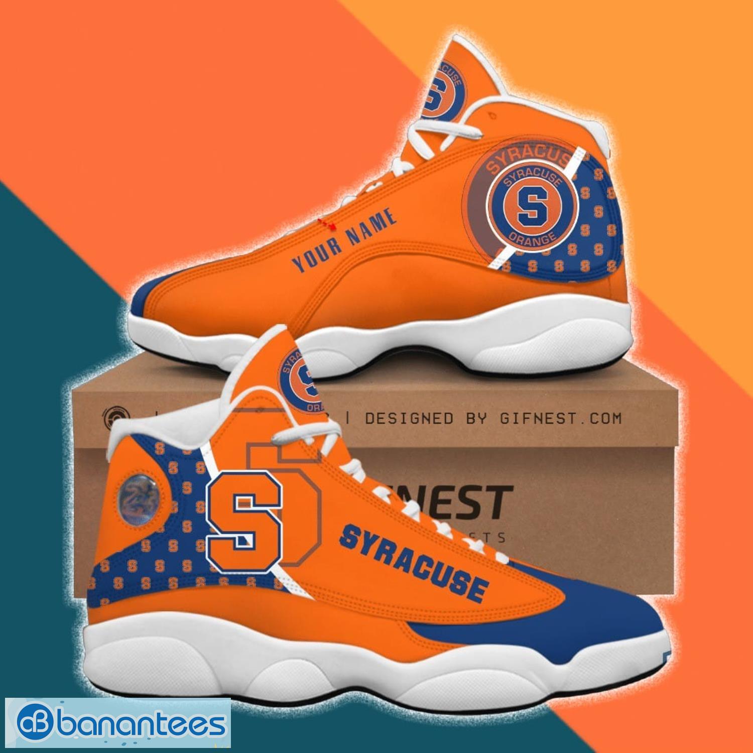 Syracuse Orange Air Jordan 13 Sneaker Shoes Product Photo 1