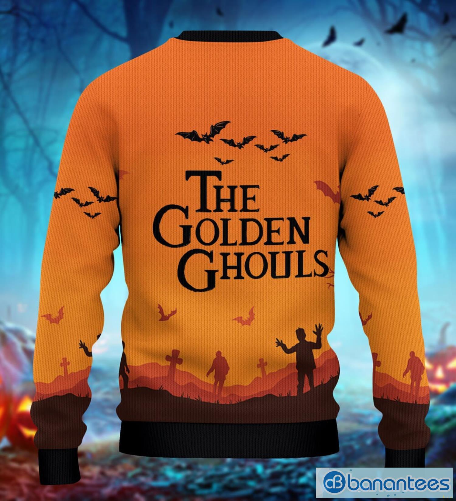 The Golden Ghouls Golden Girls Christmas Ugly Christmas Sweater The Golden Girls Halloween Product Photo 3