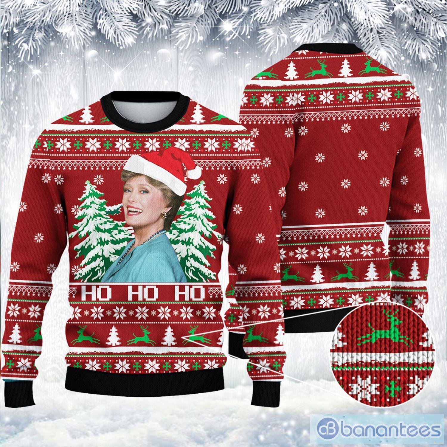 The Golden Girls Blanche Devereaux Christmas Ugly Christmas Sweater Product Photo 1