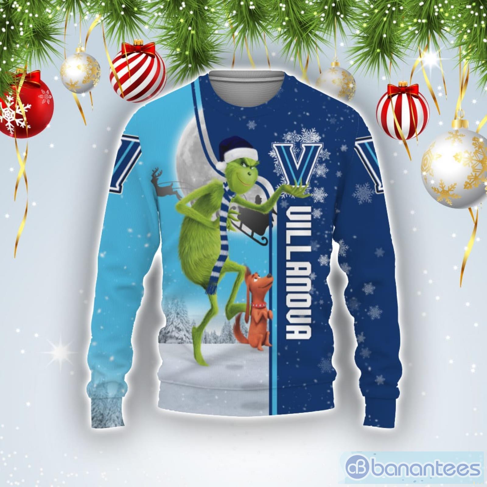 Villanova Wildcats Ugly Christmas Sweater Product Photo 1
