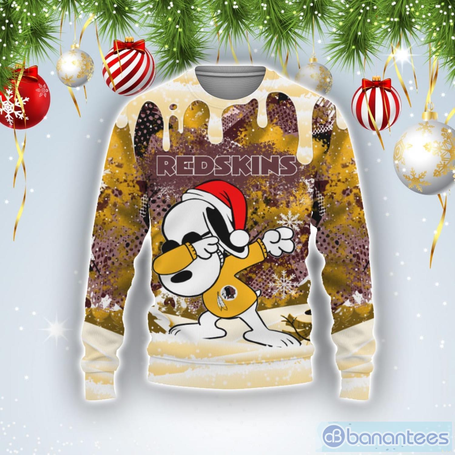 Christmas Gift Washington Redskins Ugly Christmas Sweater - Banantees