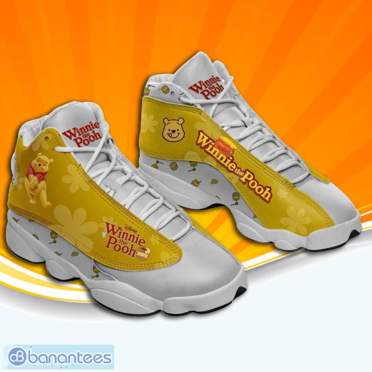 Winnie The Pooh Air Jordan 13 Sneaker Shoes - Banantees