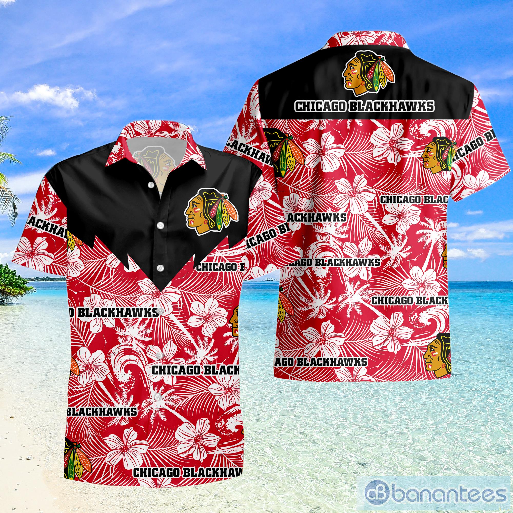 Chicago Blackhawks NHL Flower Hawaiian Shirt Special Gift For Men