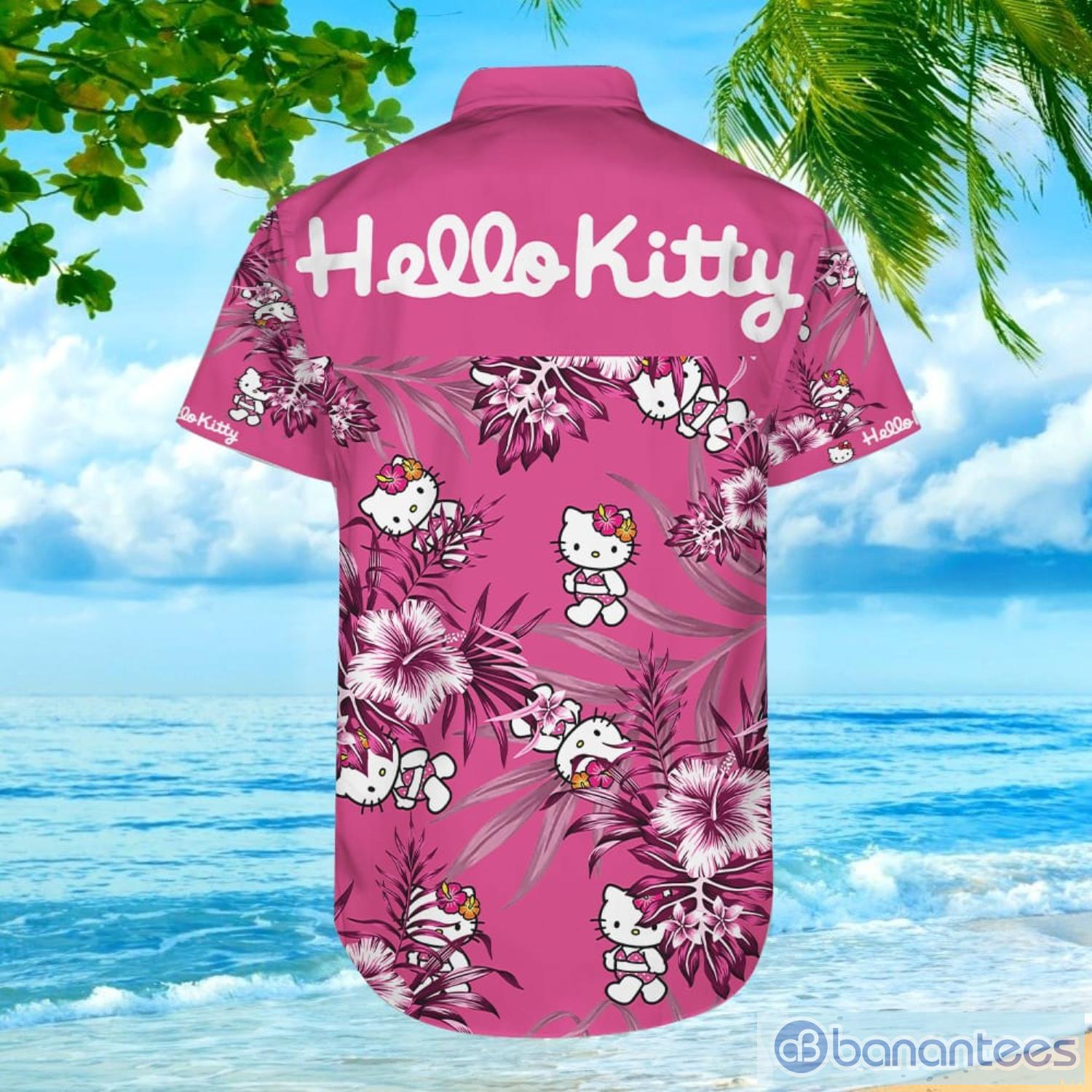 Hello Kitty Hawaiian Shirt For Men And Women Product Photo 2