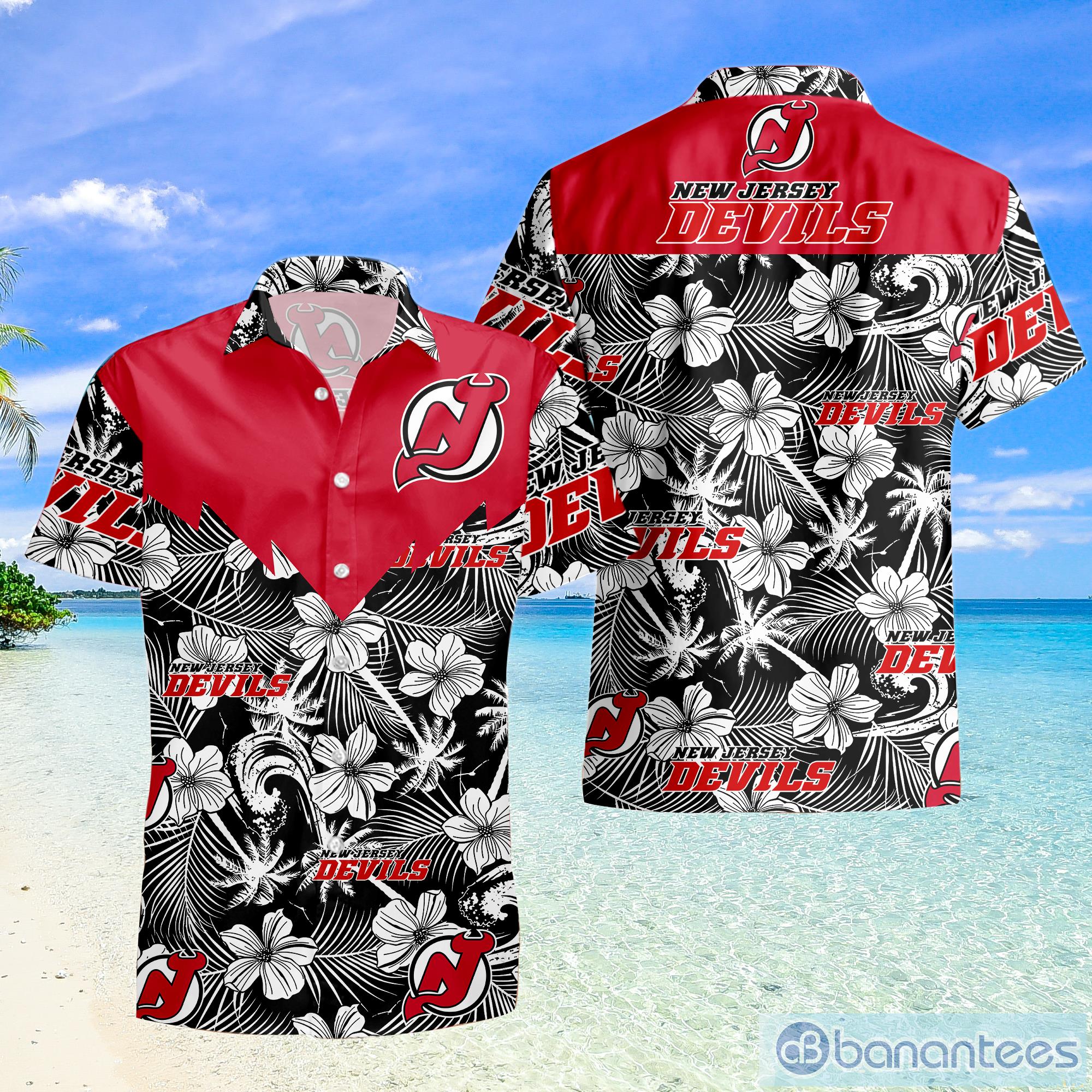 New Jersey Devils NHLTropical Hawaiian Shirt For Fans Product Photo 1