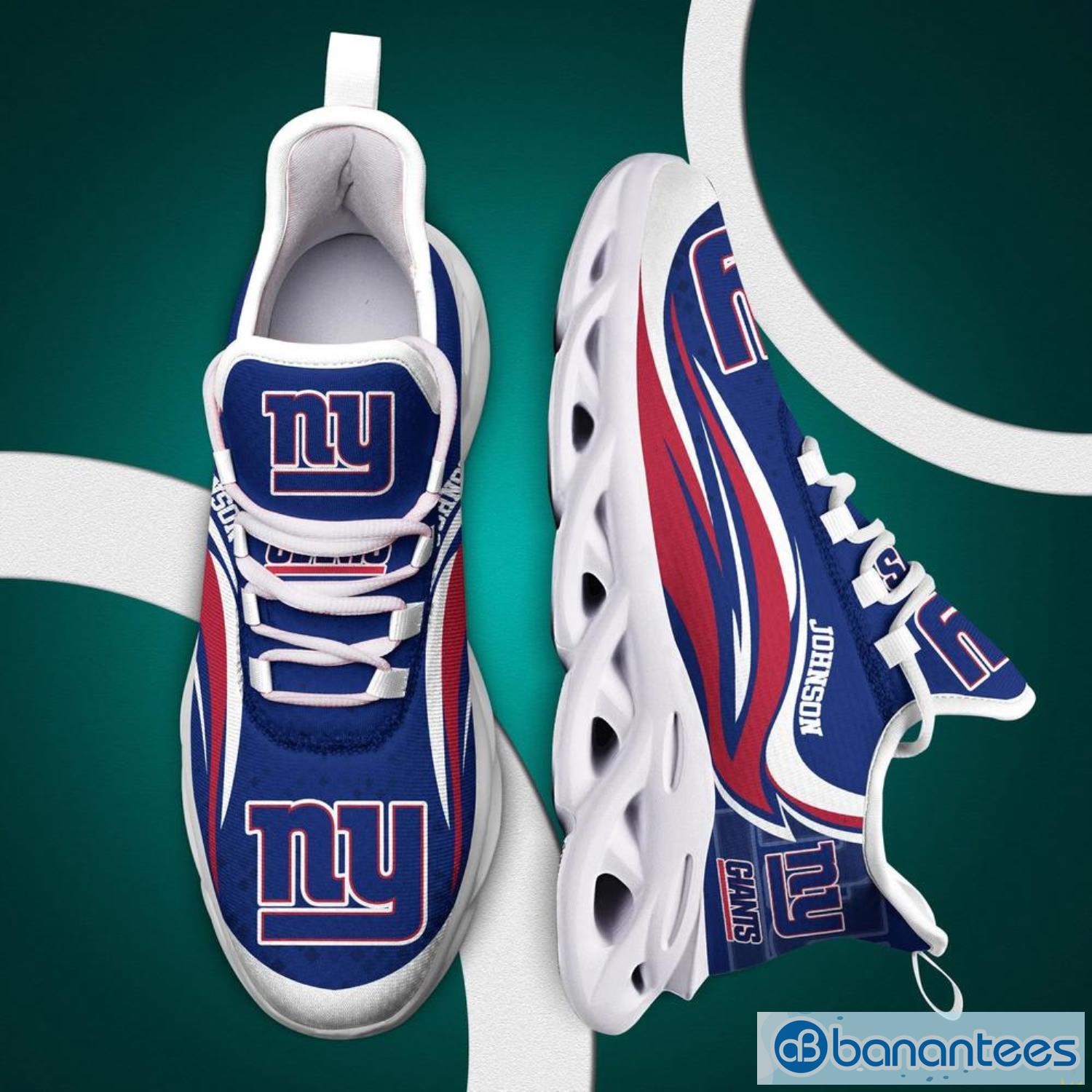 New York Giants NFL Max Soul Shoes Custom Name Sneakers For Fans Product Photo 4