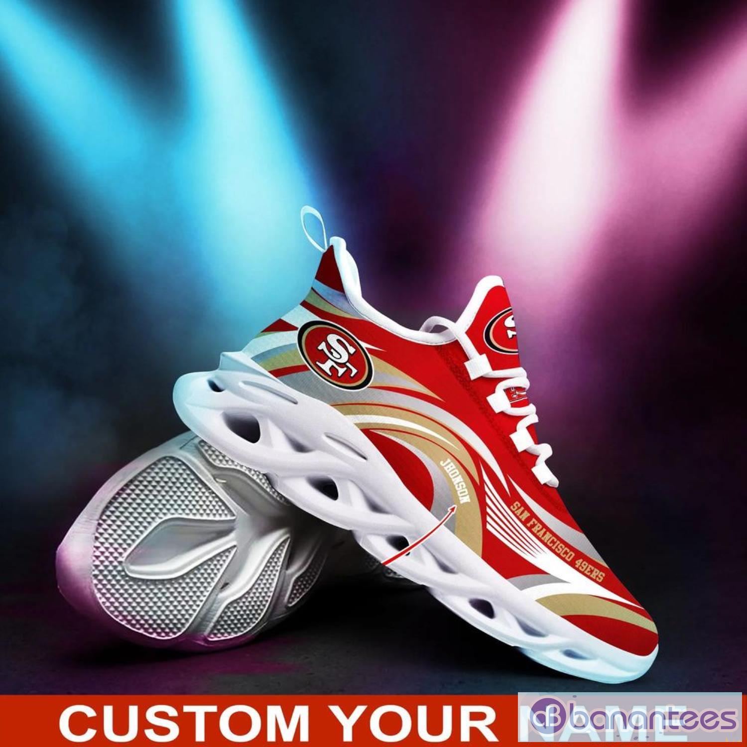 San Francisco 49ers Design Max Soul Shoes For Men And Women - Banantees