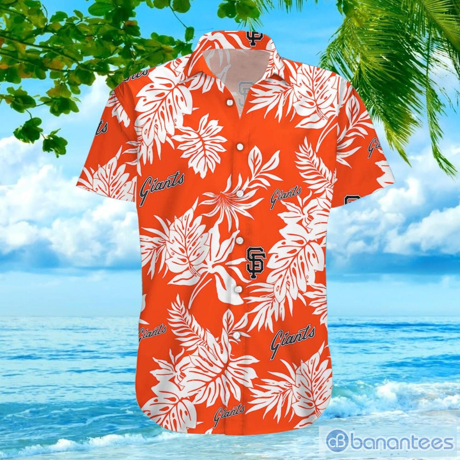San Francisco Giants Aloha Mlb Orange Hawaiian Shirt For Men And Women Product Photo 3