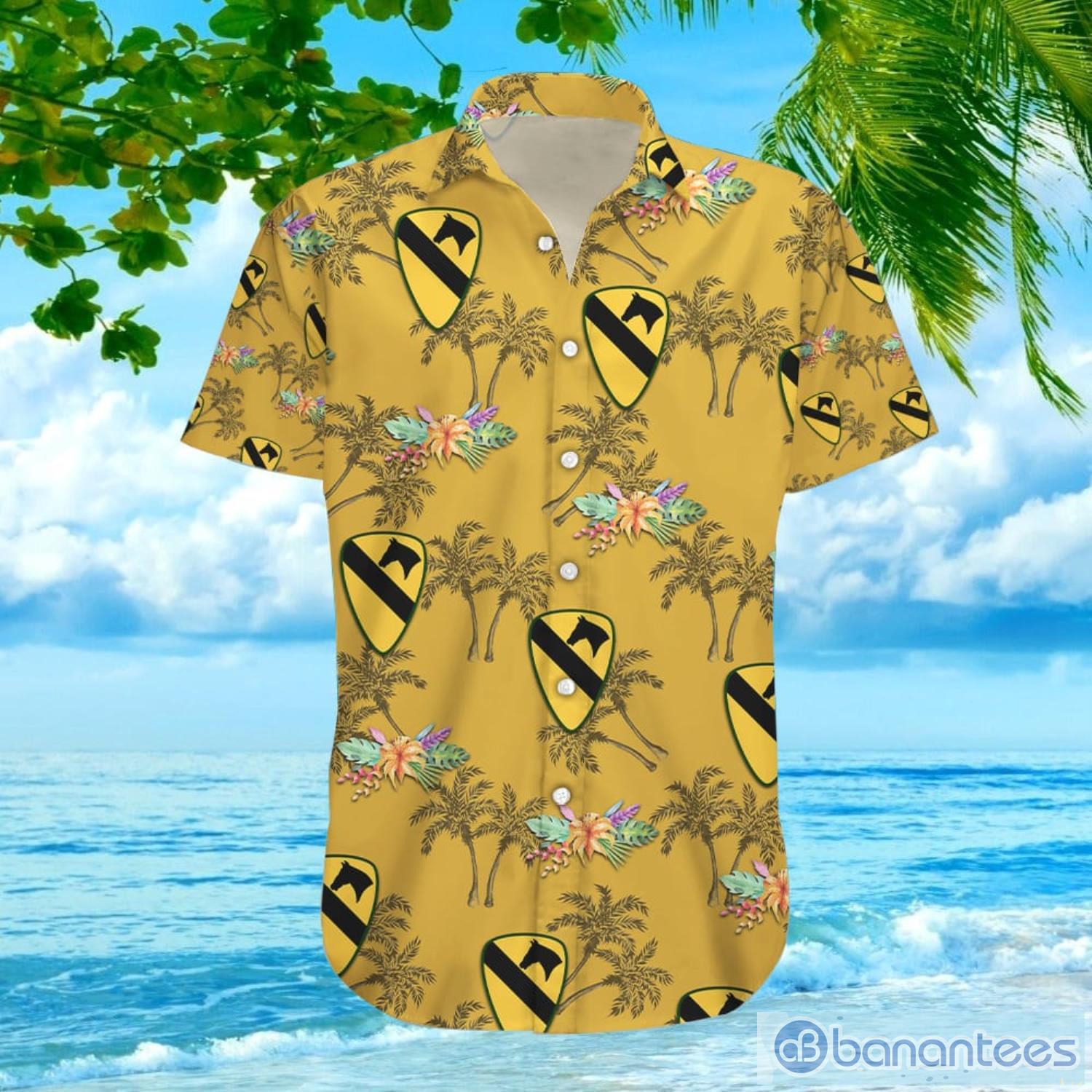 US Army 1st Cavalry Division Sustainment Brigade Hawaiian Shirt For Men And Women Product Photo 1 US Army 1st Cavalry Division Sustainment Brigade Hawaiian Shirt For Men And Women Product Photo 1