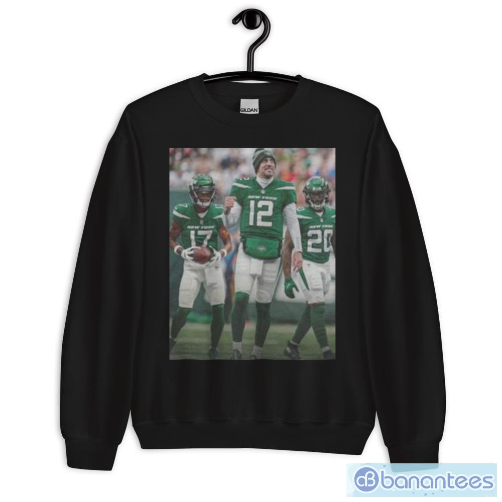 Official Aaron rodgers garrett wilson breece hall ny jets T-shirt, hoodie,  tank top, sweater and long sleeve t-shirt