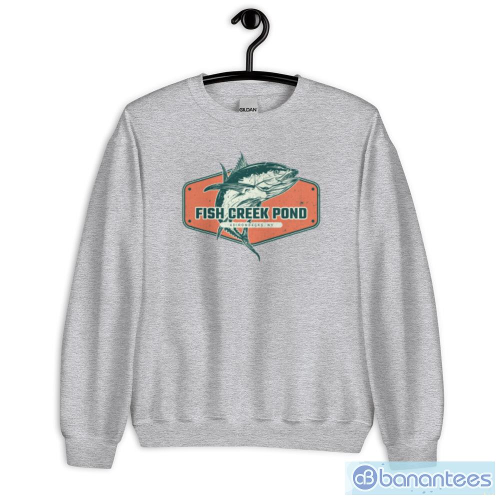 Fish Creek Pond Campground Adirondacks New York Baseball Champion T-Shirt - Unisex Heavy Blend Crewneck Sweatshirt