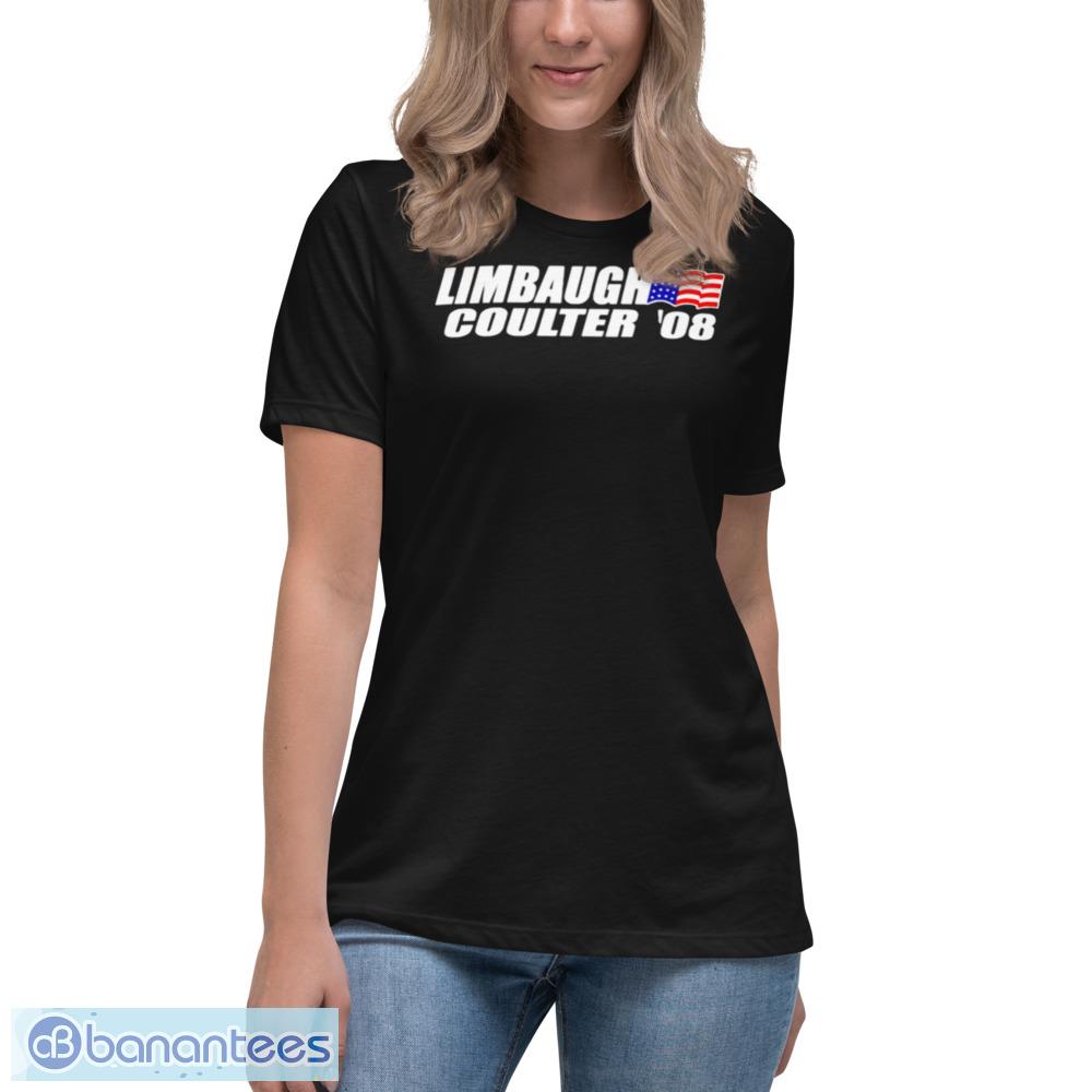 Limbaugh-coulter-08-shirt - Womens Relaxed Short Sleeve Jersey Tee