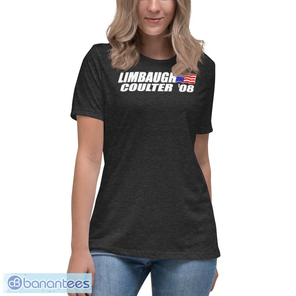 Limbaugh-coulter-08-shirt - Womens Relaxed Short Sleeve Jersey Tee-1