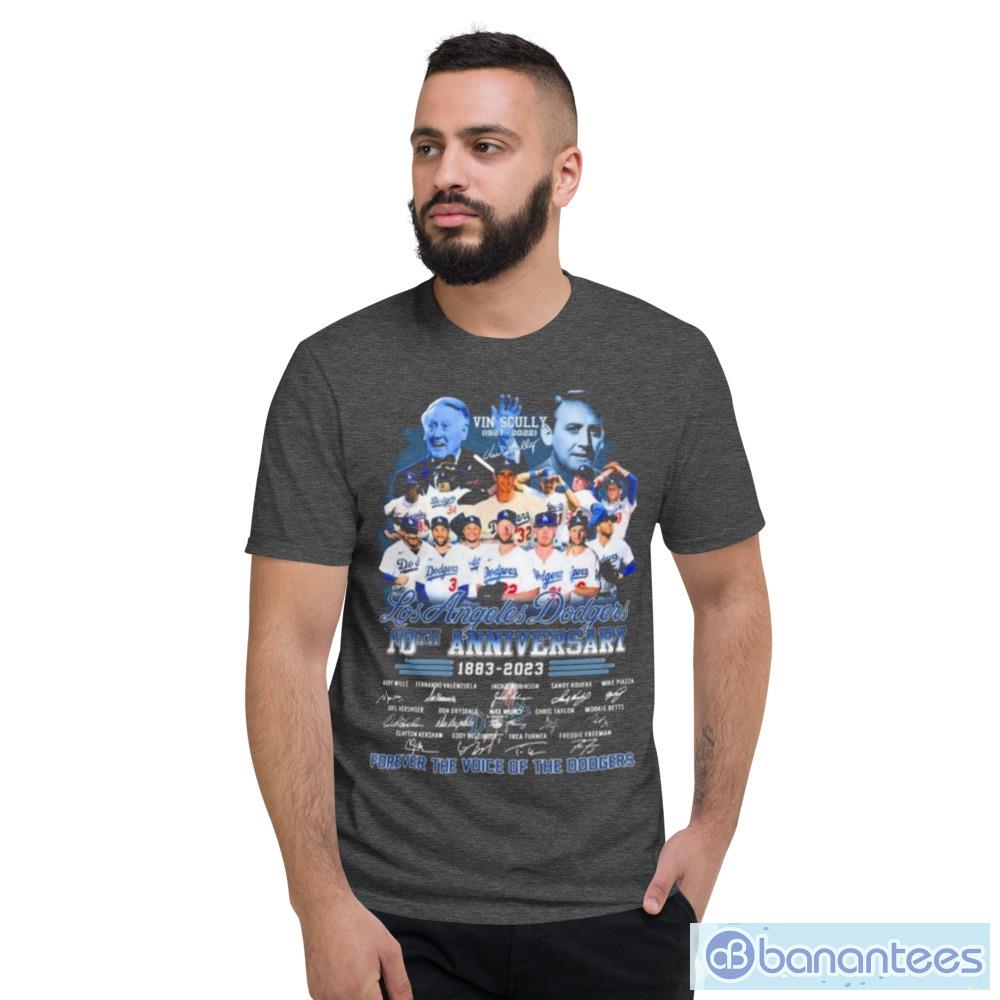 Love Los Angeles Dodgers all team player signatures 2023 shirt