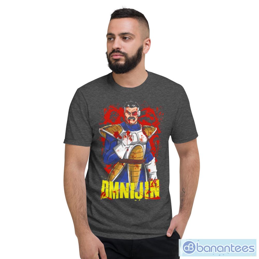 omni man blood invincible cartoon shirt 2 image Omni Man Blood Invincible Cartoon shirt - Short Sleeve T-Shirt-1