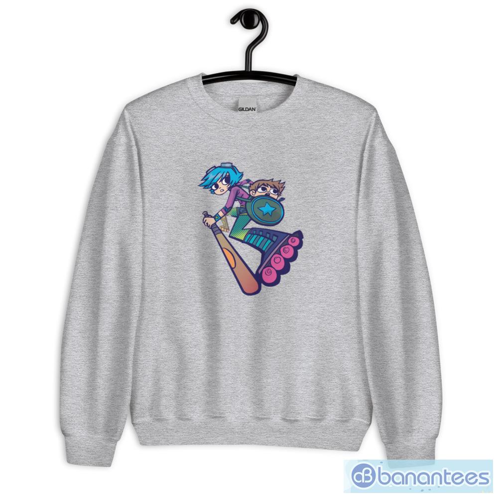 ramona flowers scott pilgrim t shirt 1 image Ramona Flowers - Scott Pilgrim T-Shirt - Unisex Heavy Blend Crewneck Sweatshirt