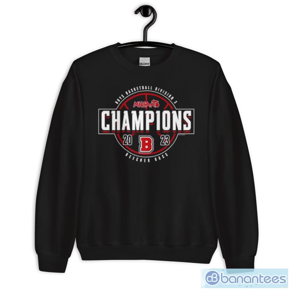 2023 MHSAA Boys Basketball Division 3 Champions Beecher Bucs T-shirt -  Banantees