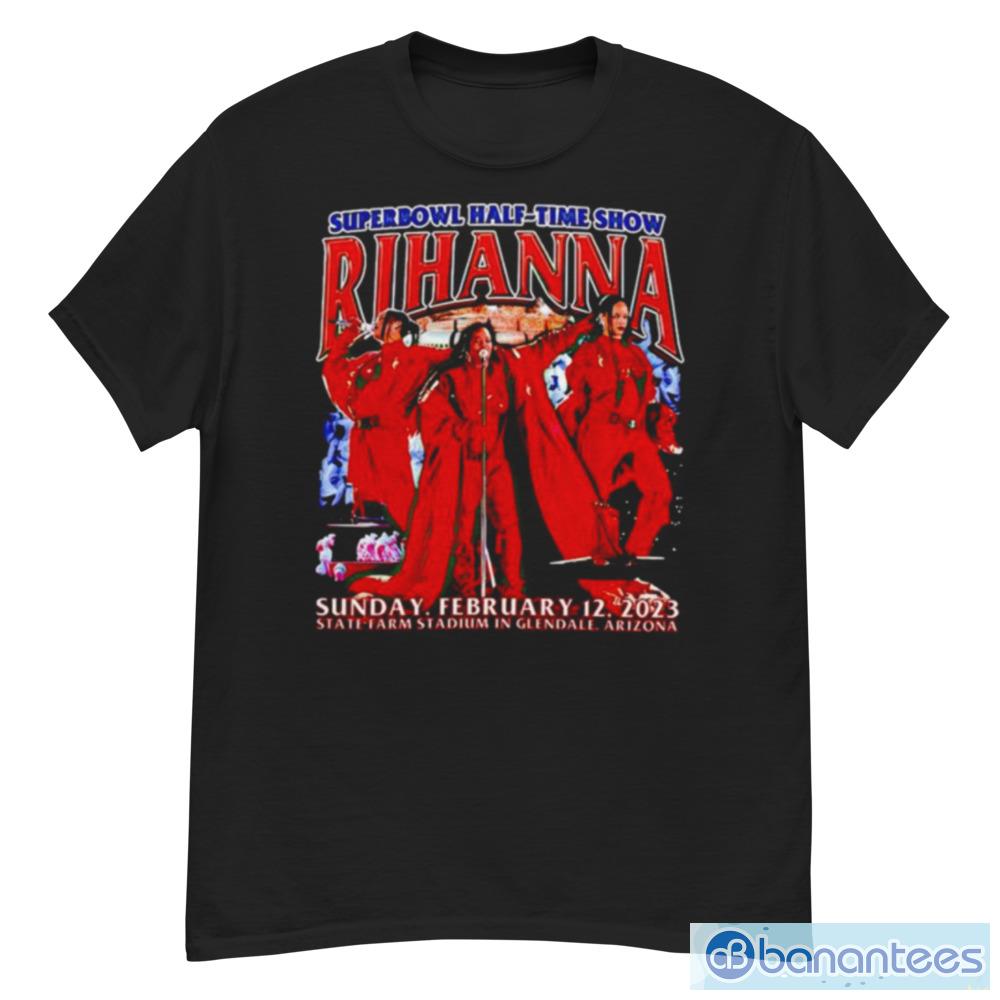 90s Rihanna Super Bowl Halftime Show vintage shirt - Banantees