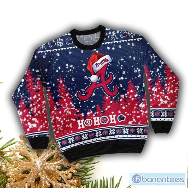 Atlanta Braves 2021 World Series Champions Ho Ho Ho 3D Custom Name