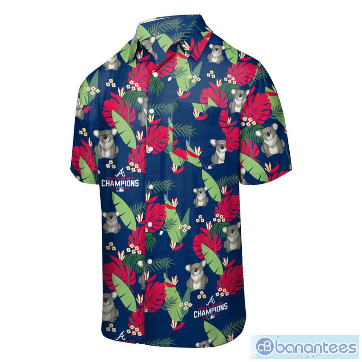 Boston Red Sox MLB Mens Floral Hawaiian Shirt - Banantees