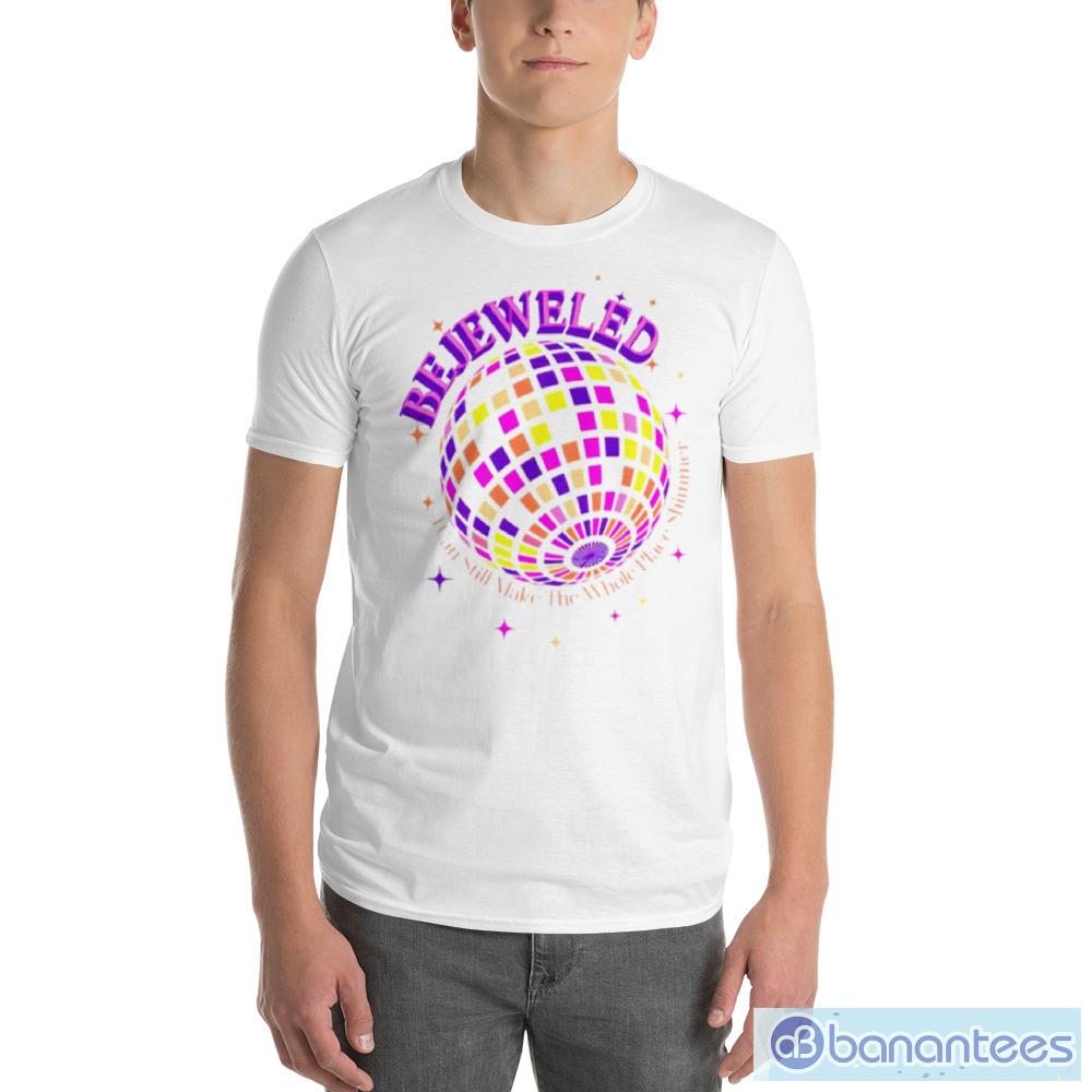 bejeweled i can still make the whole place shimmer graphics white t shirts 4 image Bejeweled I can still make the whole place shimmer graphics white T shirts - 980 Lightweight Fashion Short Sleeve T-Shirt