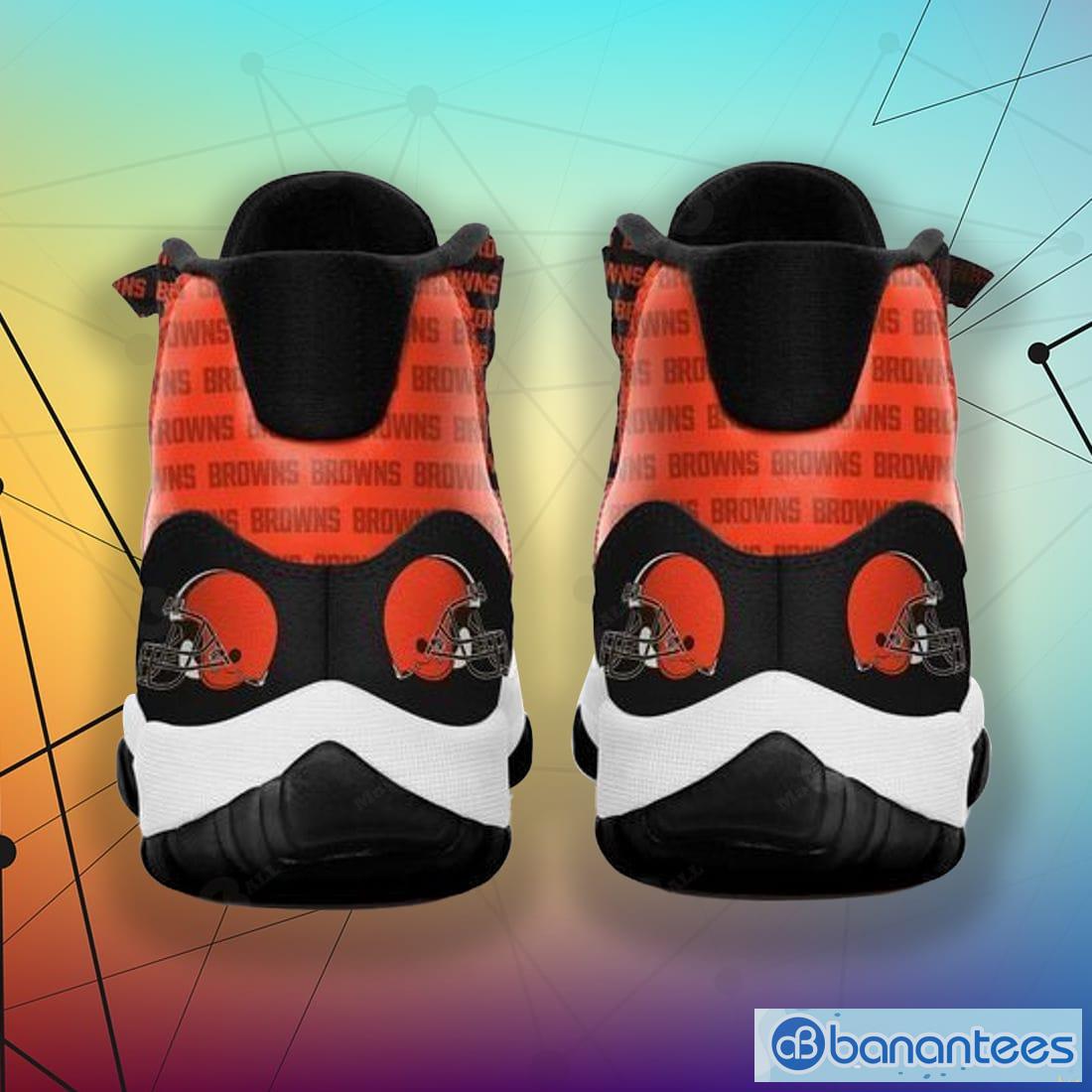 Cleveland Browns Air Jordan 11 Sneakers Gifts For Men Women Custom Name  Shoes - Banantees