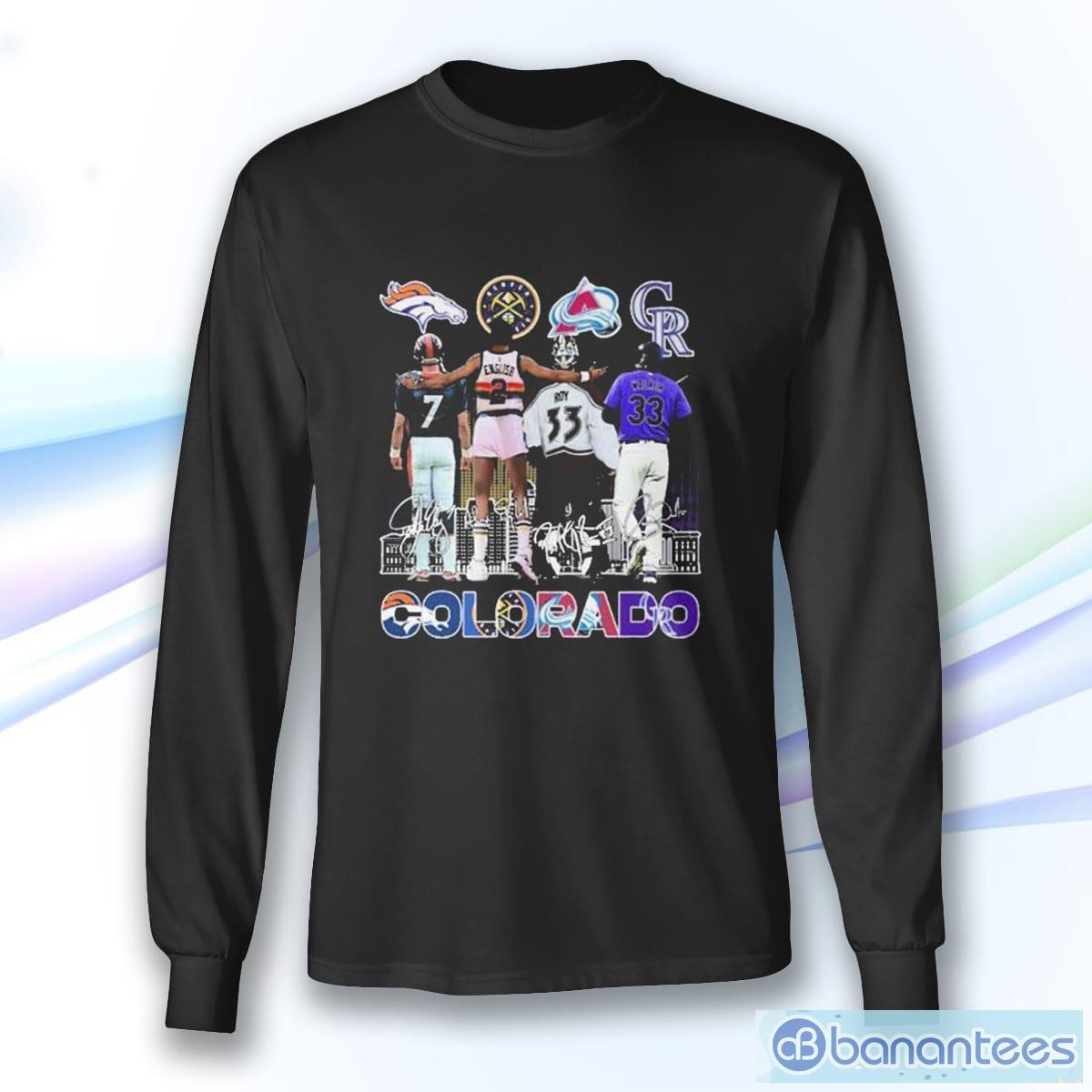 Colorado Team Players Sports 2023 Signatures Shirt