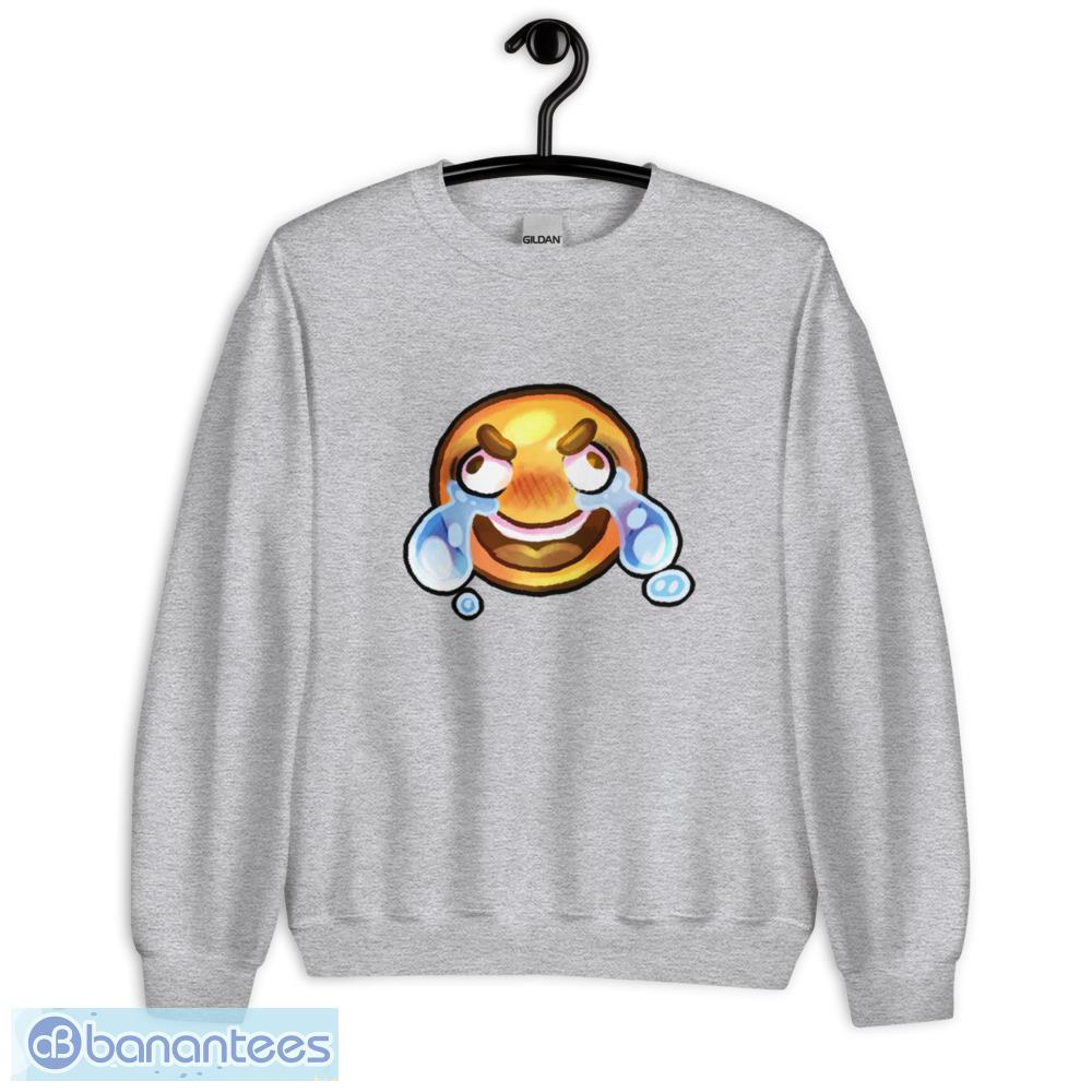 Crying Laughing Cursed Emoji T Shirt - Banantees