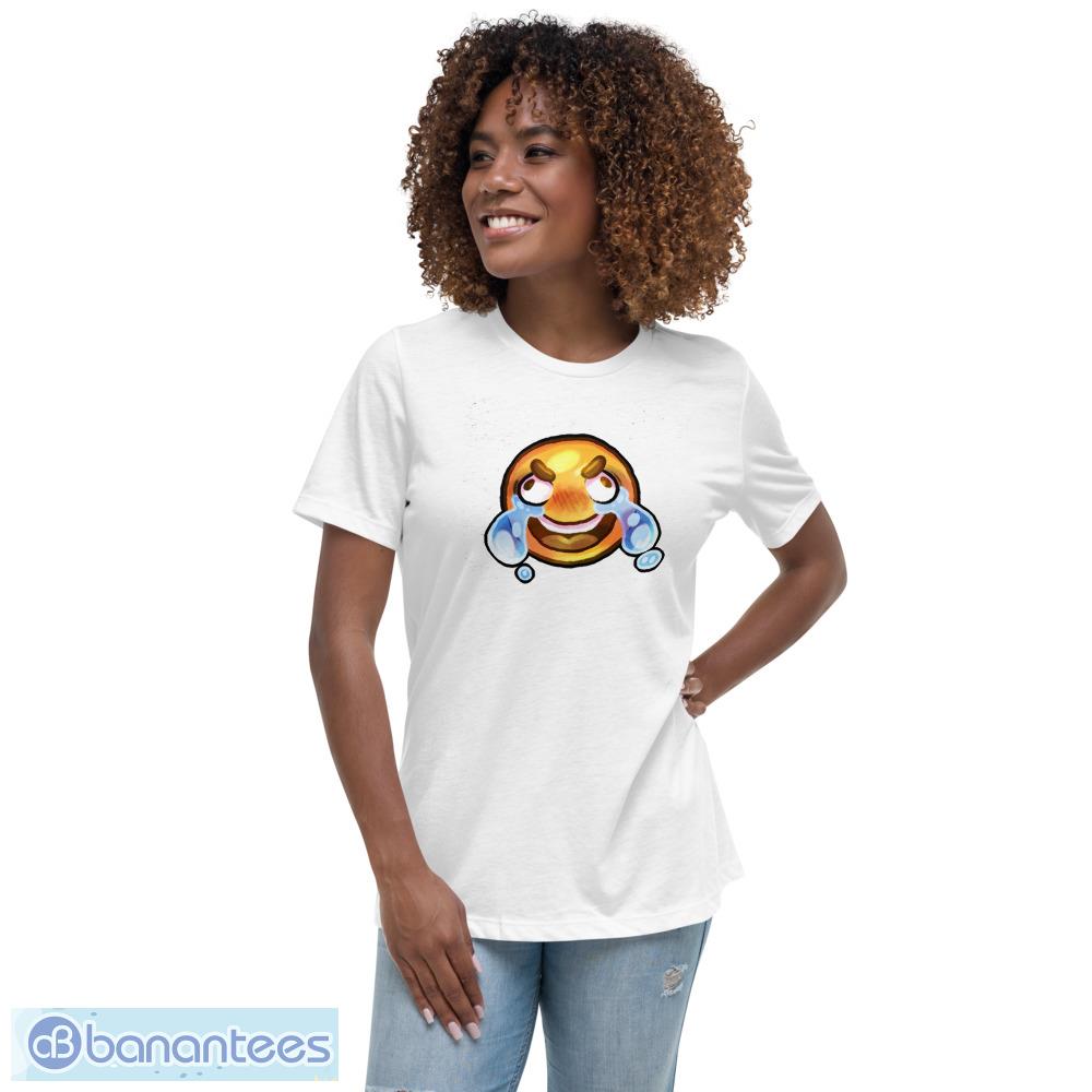 Crying Laughing Cursed Emoji - Emoji - Hoodie