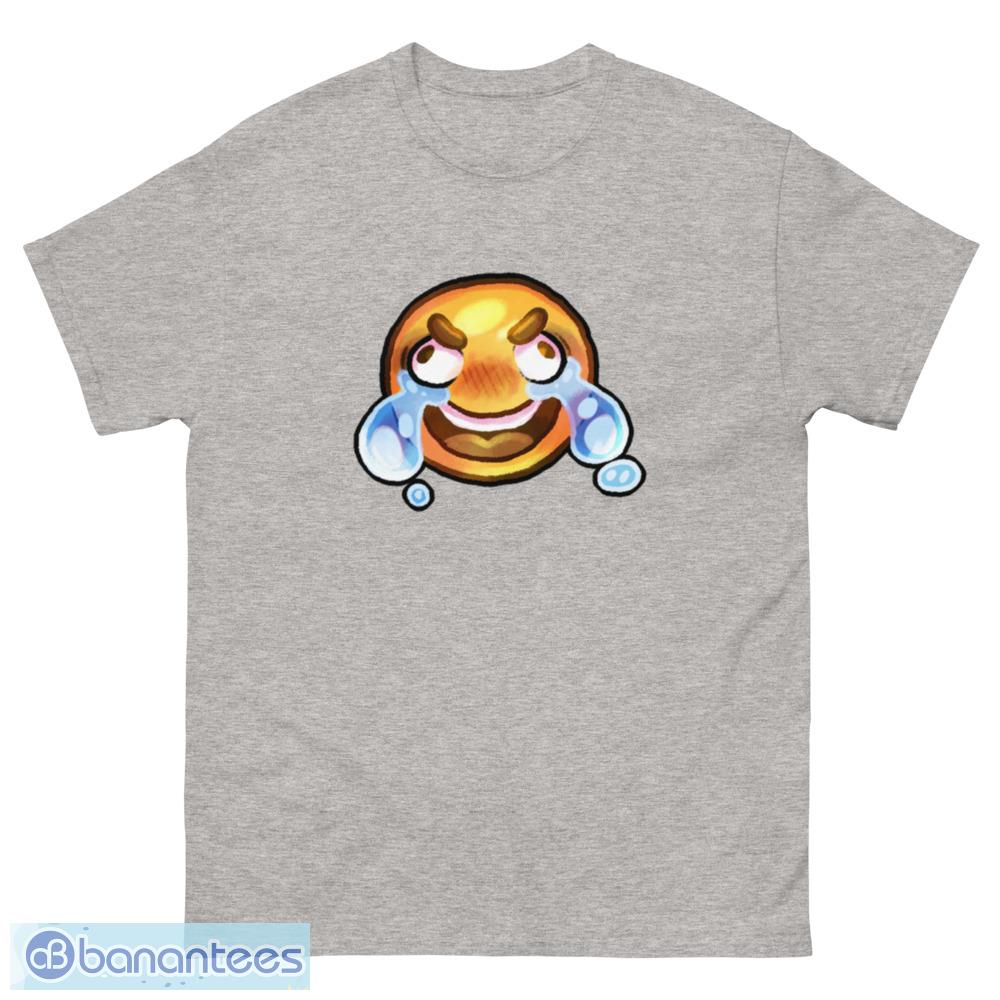 Crying Laughing Cursed Emoji T Shirt - Banantees