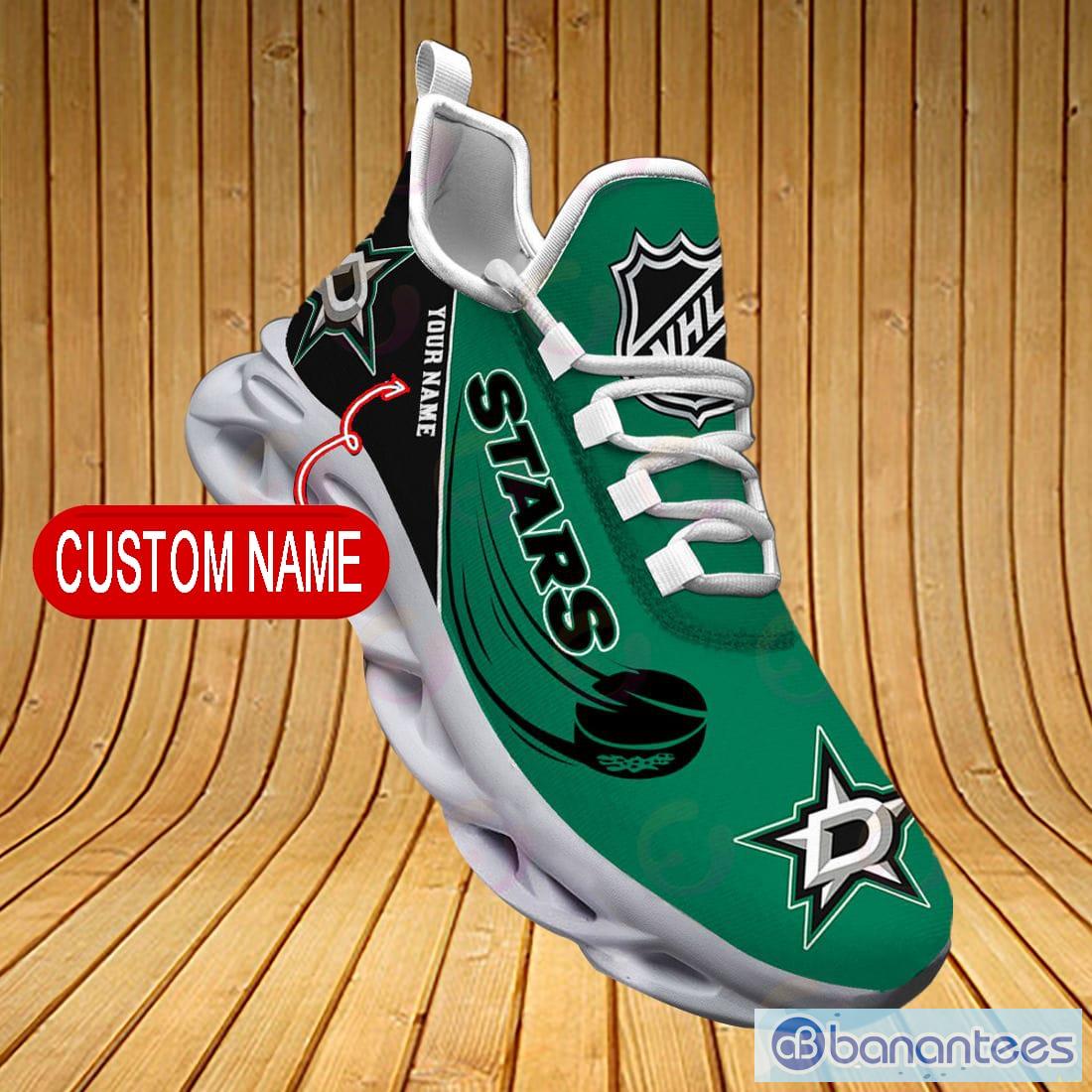 Dallas Stars Custom Name NHL Max Soul Shoes Gift For Fans Running Sneaker -  Banantees