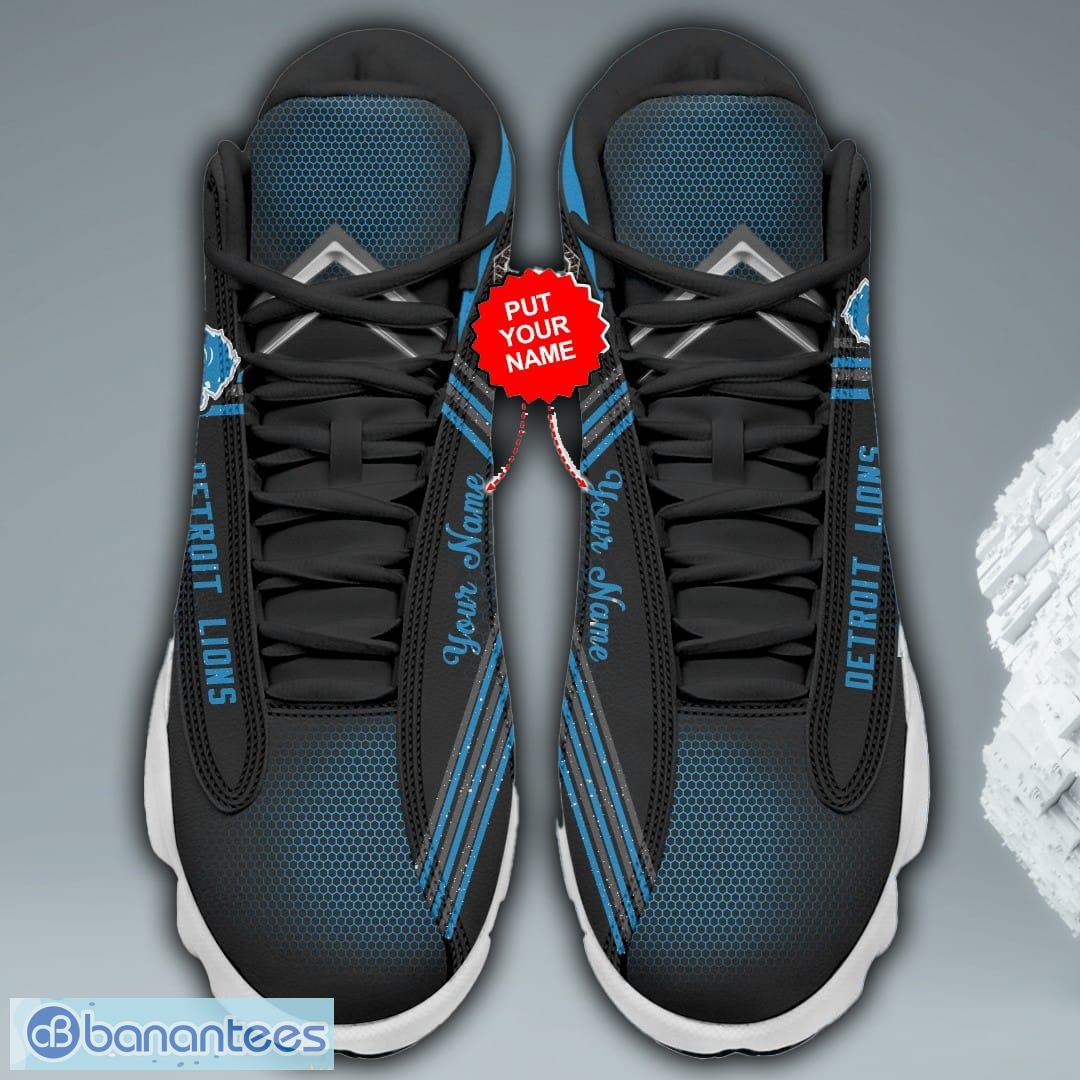 Detroit Lions Air Jordan 13 Sneakers, Detroit Lions Gifts - Reallgraphics