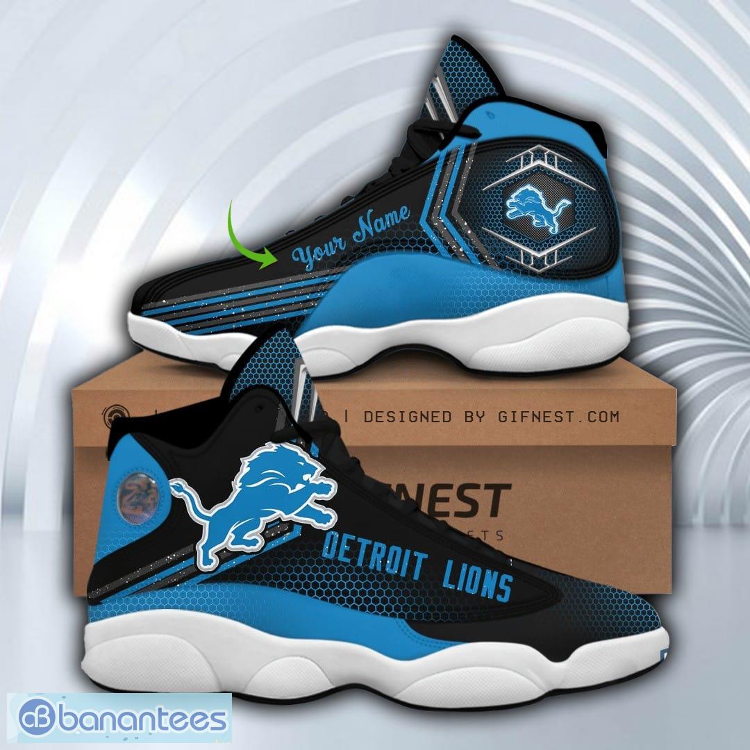 Detroit Lions Football Team Shoes Custom For Fans Sneakers TT13