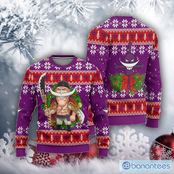 One Piece Anime Ugly Christmas Sweater Charaters Xmas Gift
