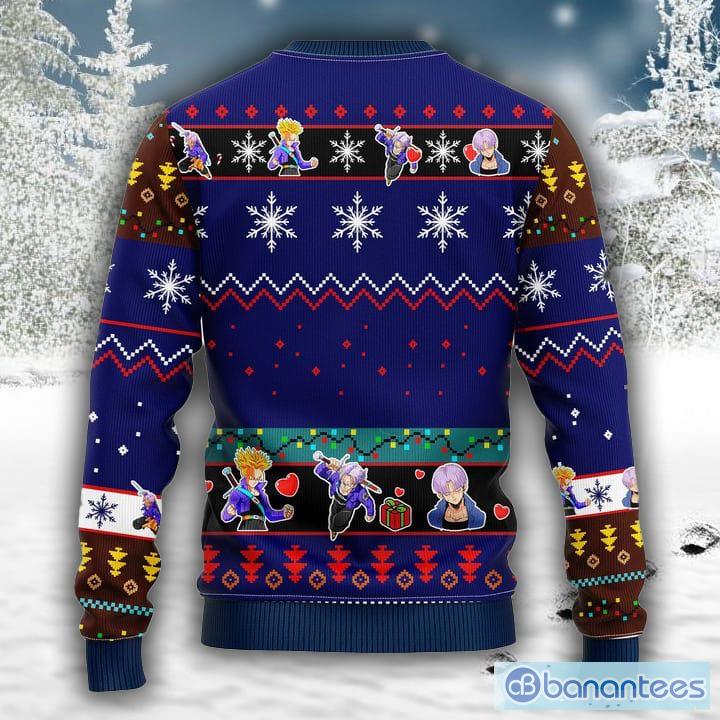Ugly Anime Christmas Sweater Reach Over 9000 Gift For Goku Fan  Bugaloo  Boutique