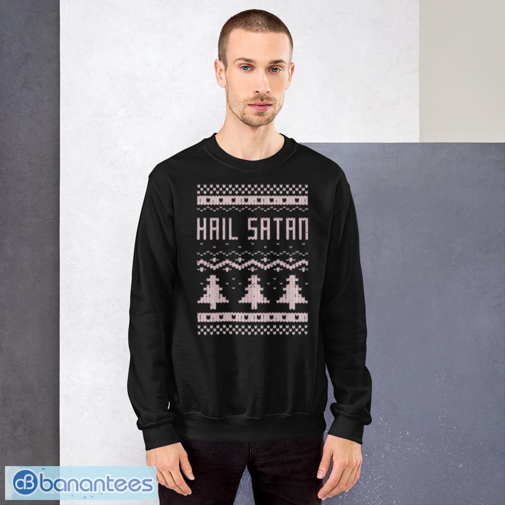 Hail satan xmas clearance sweater