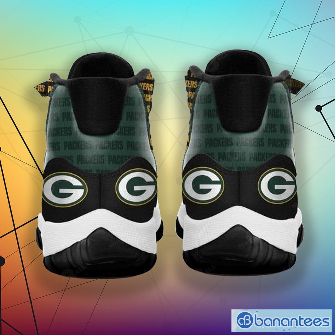 Green Bay Packers Air Jordan 11 Sneakers Gifts For Men Women