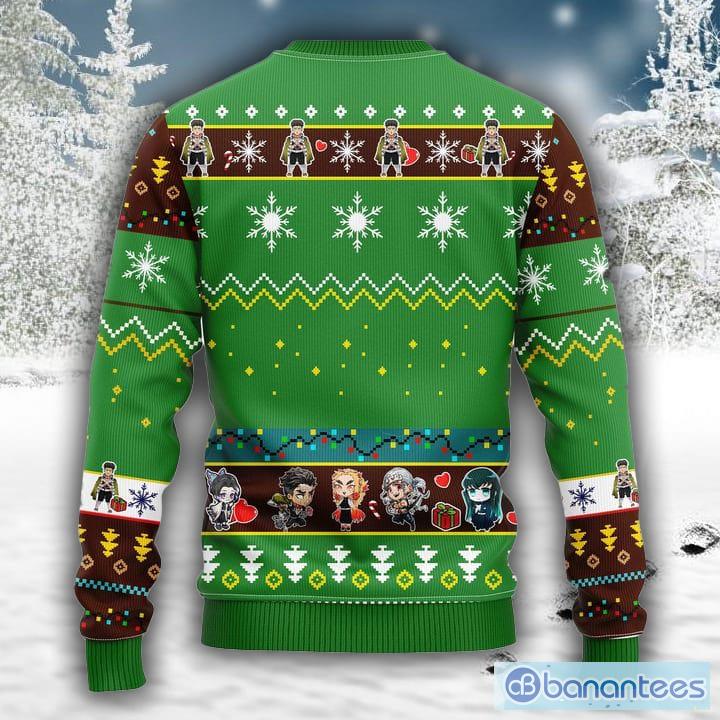 Himawari Uzumaki Anime Ugly Christmas Sweater Custom Boruto Xmas Gift Product Photo 2