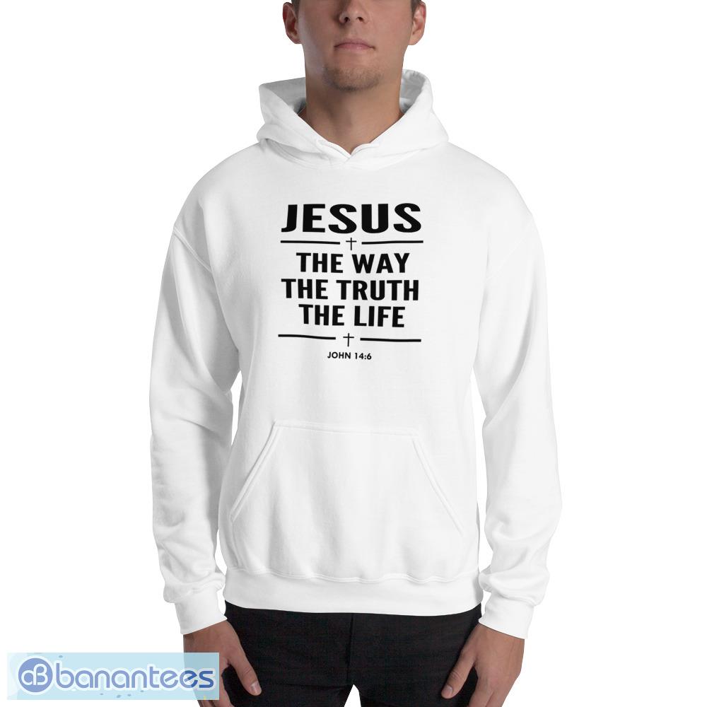 Jesus Way Truth Life Bible Scripture Christian Rose Rosetshirt T Shirts With Bible Verses 8976