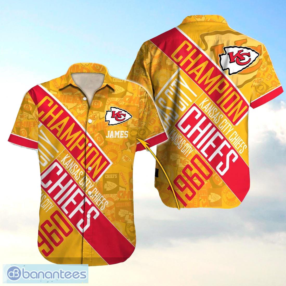 Kansas City Chiefs NFL Print 3D Hawaiian Shirt Style 12 Aloha Personalized  For Fans - Freedomdesign